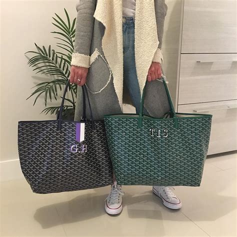 personalised goyard|Goyard monogram bag.